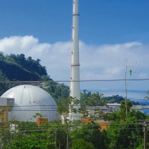 ﻿﻿Nuclear power station in the Baia de Ilha Grande